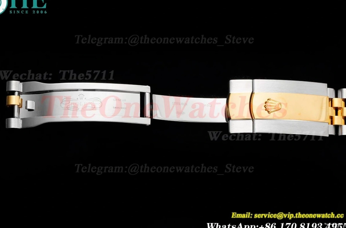 King 126333 VR3235 YG Datejust Gold SS Jubilee 904L 41mm Stk 0417